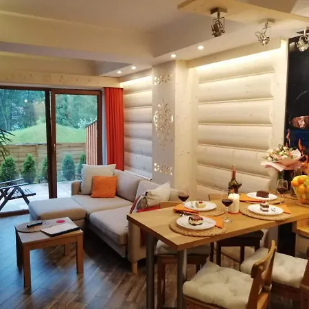Tatrzanski Swit 40m2 Z Tarasem-20m2, Garazem Podziemnym, Grota Solna דירה זקופאנה